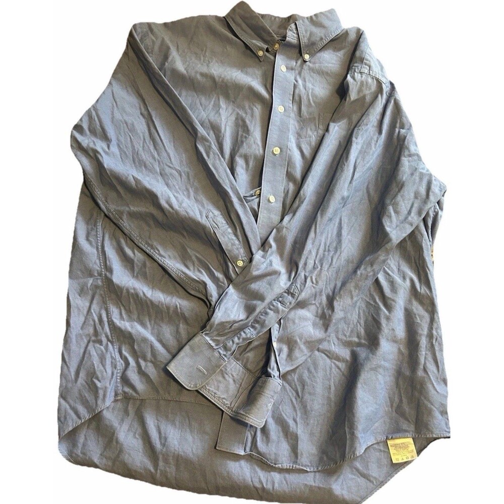 Long Sleeve grey lands end silk top 17/34